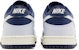 (JR) Nike Dunk Low 'Kelabu Bola Laut Tengah Navy' FB9109-002