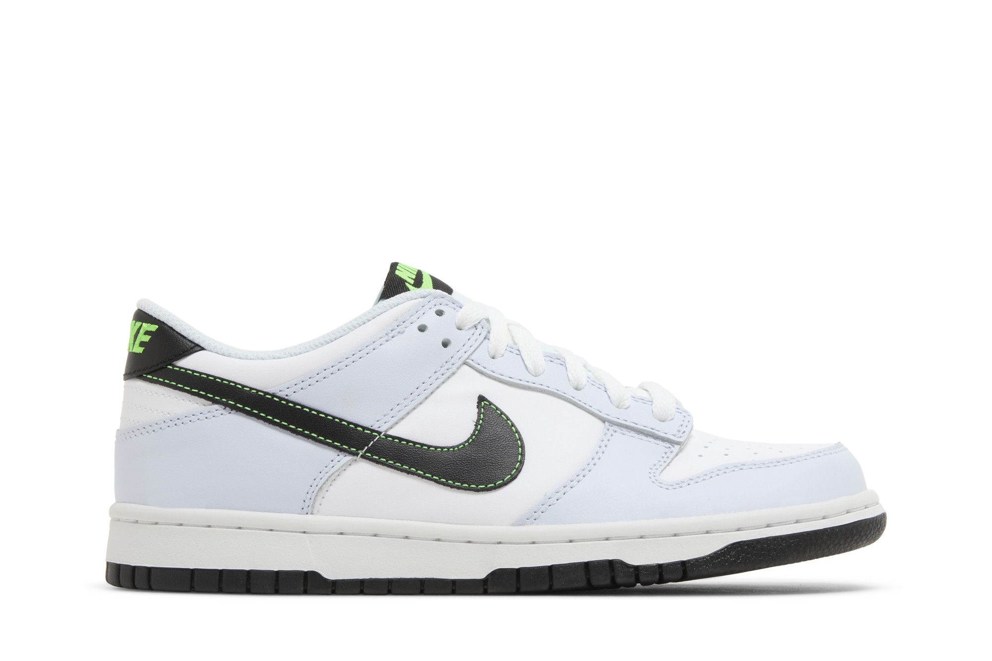Buy (JR) Nike Dunk Low 'Gris Green Strike' FB9109-107