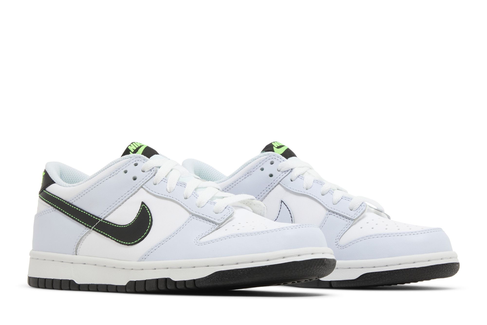 Cheap (JR) Nike Dunk Low 'Gris Green Strike' FB9109-107