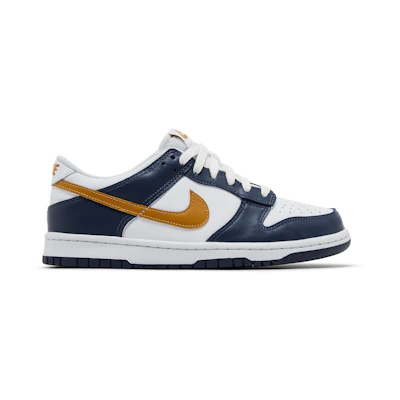(Youth) Nike Dunk Low 'Midnight Navy Wheat'