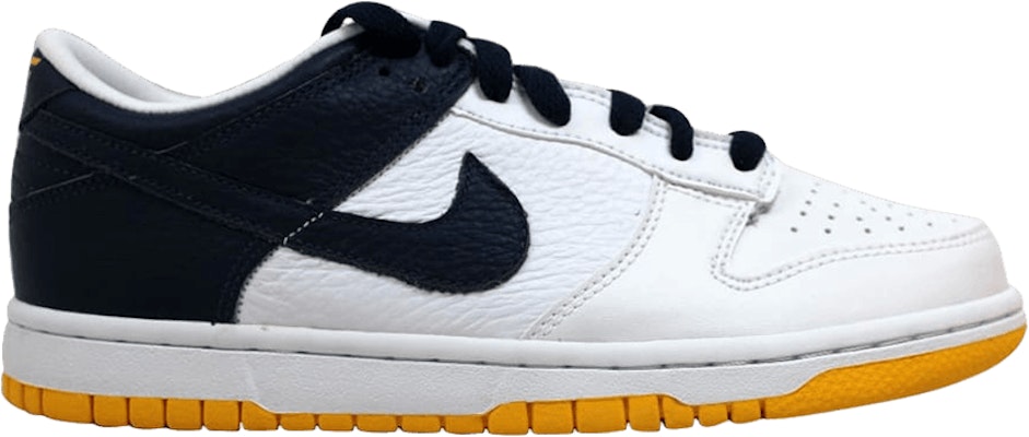 Nike Dunk Low 海軍藍後跟 低幫 球鞋 GS 藍白 Buy Nike Dunk Low 海軍藍後跟 低幫 球鞋 GS 藍白