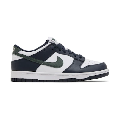 (Youth) Nike Dunk Low 'Obsidian Vintage Green'