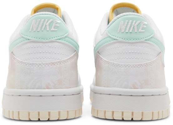 (JR) Nike Dunk Low 'Pastel Paisley' Sneakers FJ7707-131 Details for (JR) Nike Dunk Low 'Pastel Paisley' Sneakers FJ7707-131