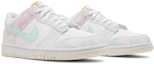 Cheap (JR) Nike Dunk Low 'Pastel Paisley' Sneakers FJ7707-131
