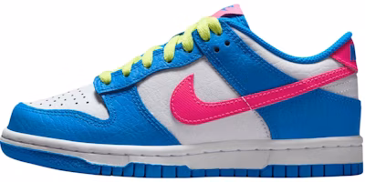 (Youth) Nike Dunk Low 'Photo Blue Hyper Pink' IB7747-406 (Youth) Nike Dunk Low 'Photo Blue Hyper Pink' IB7747-406