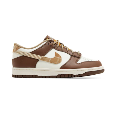 (Youth) Nike Dunk Low 'Plaid Brown'