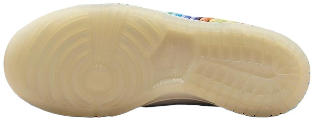 (Preschool) Nike Dunk Low 'Rainbow Lace Swoosh' FN4862-100 Details for (Preschool) Nike Dunk Low 'Rainbow Lace Swoosh' FN4862-100