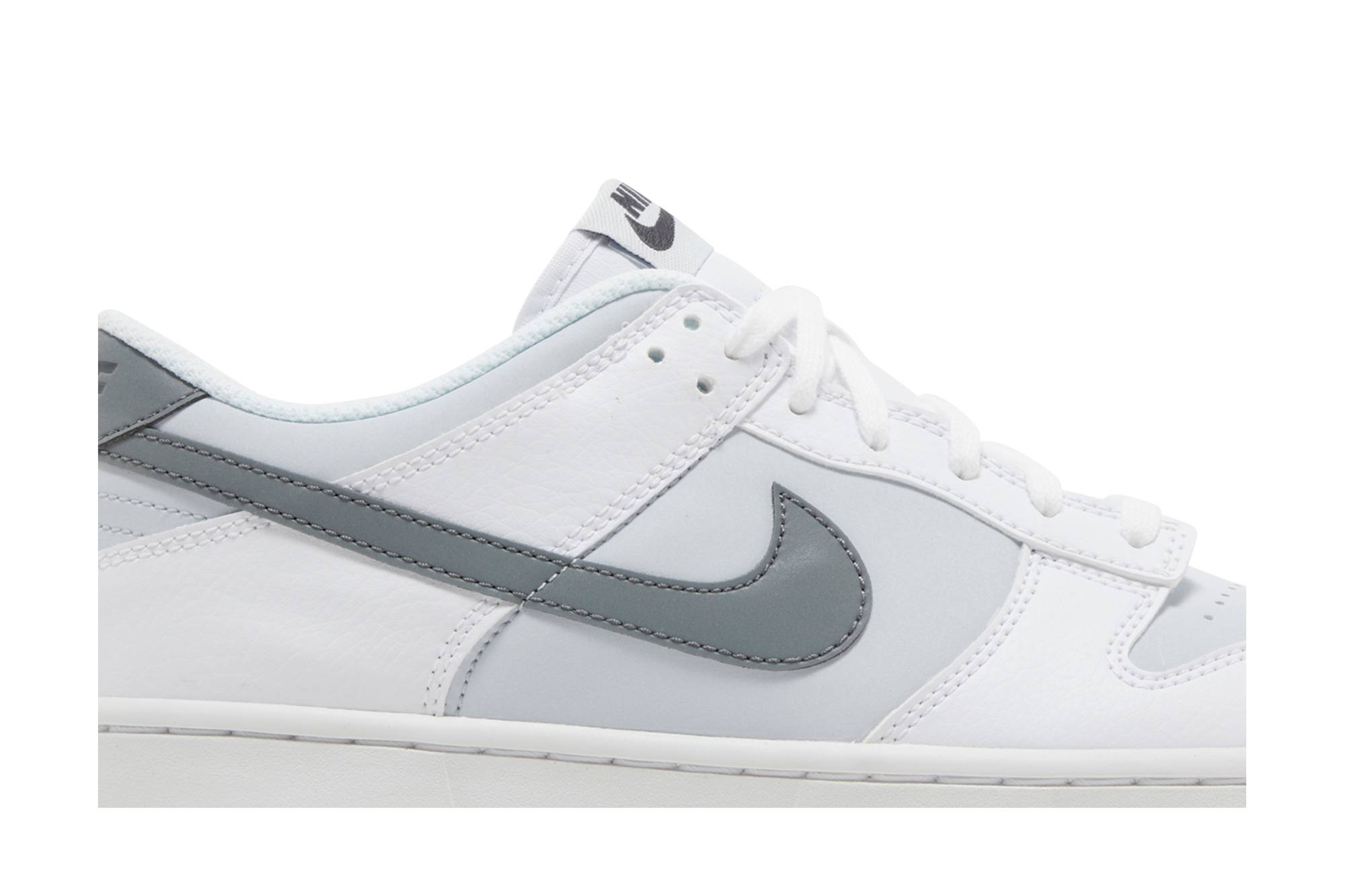 Order (JR) Nike Dunk Low 'Reflective Swoosh' - Swoosh Reflektif FV0365-100