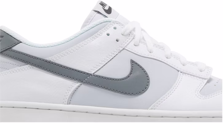 (JR) Nike Dunk Low 'Reflective Swoosh' - Swoosh Reflektif FV0365-100 Order (JR) Nike Dunk Low 'Reflective Swoosh' - Swoosh Reflektif FV0365-100