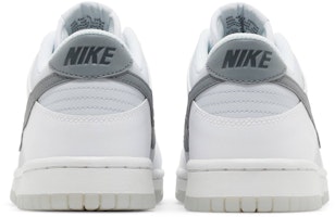 (Youth) Nike Dunk Low 'Reflective Swoosh' FV0365-100 Details for (Youth) Nike Dunk Low 'Reflective Swoosh' FV0365-100