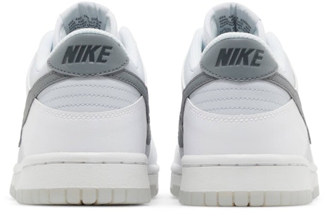 (JR) Nike Dunk Low 'Swoosh Reflectante' FV0365-100 Details for (JR) Nike Dunk Low 'Swoosh Reflectante' FV0365-100