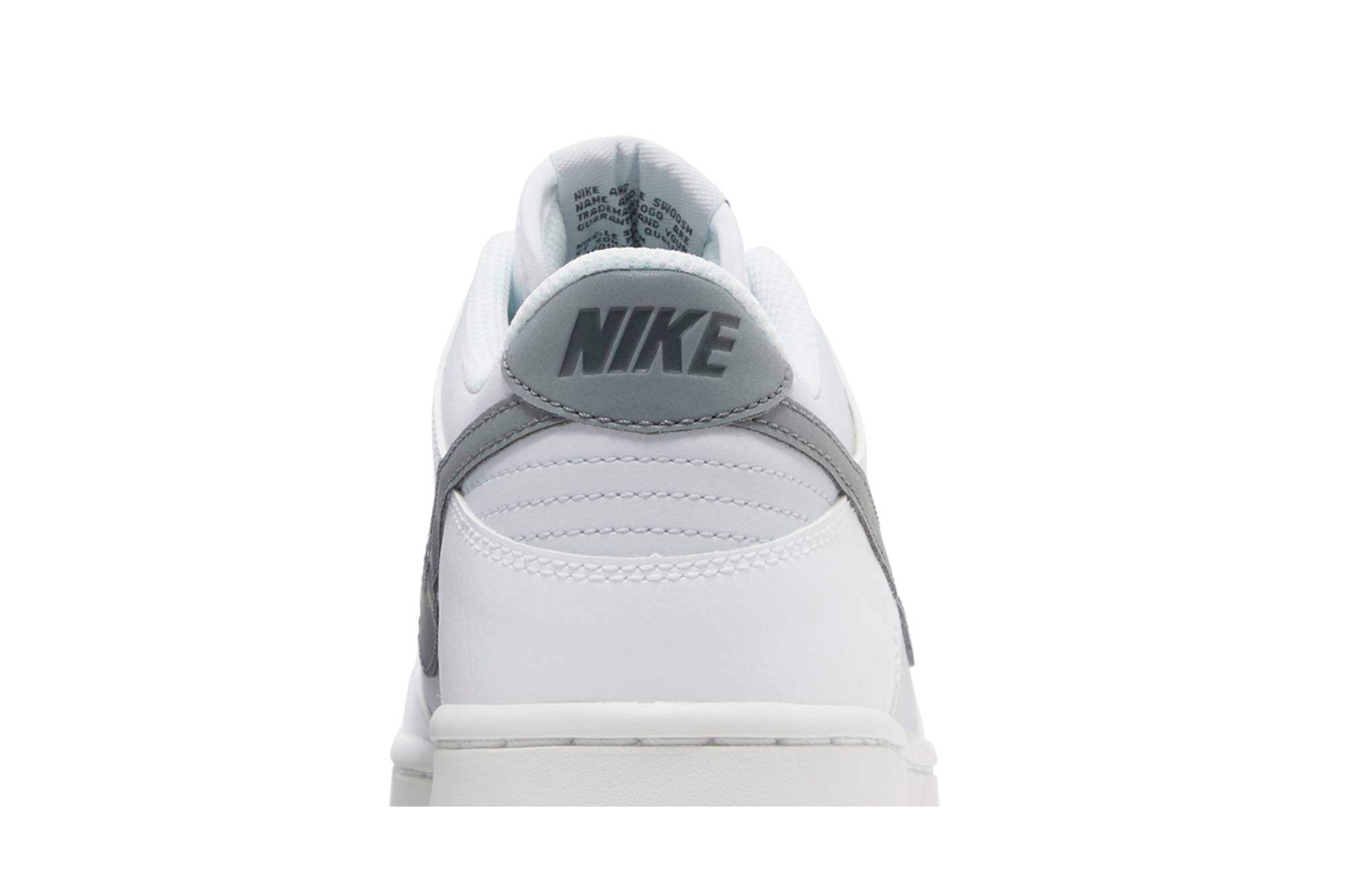 Sizing (JR) Nike Dunk Low 'Reflective Swoosh' - Swoosh Reflektif FV0365-100