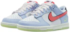 Order (JR) 나이키 덩크 로우 ''스마일리 스우시 화이트 - 하이드로젠 블루 크림슨'' IR0614-100