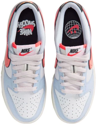 (JR) 나이키 덩크 로우 ''스마일리 스우시 화이트 - 하이드로젠 블루 크림슨'' IR0614-100 Lookbook (JR) 나이키 덩크 로우 ''스마일리 스우시 화이트 - 하이드로젠 블루 크림슨'' IR0614-100