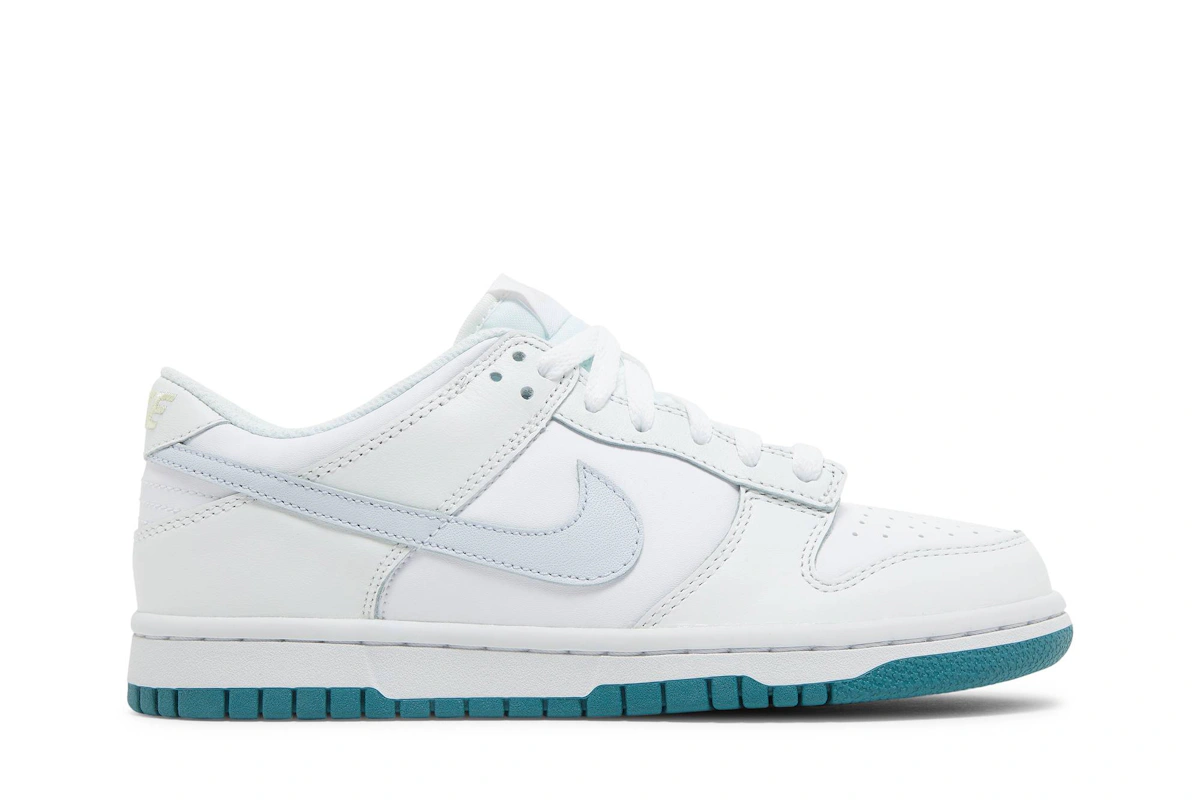 (Youth) Nike Dunk Low 'White Grey Teal' FD9911-101