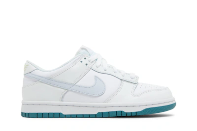 (Youth) Nike Dunk Low 'White Grey Teal' FD9911-101