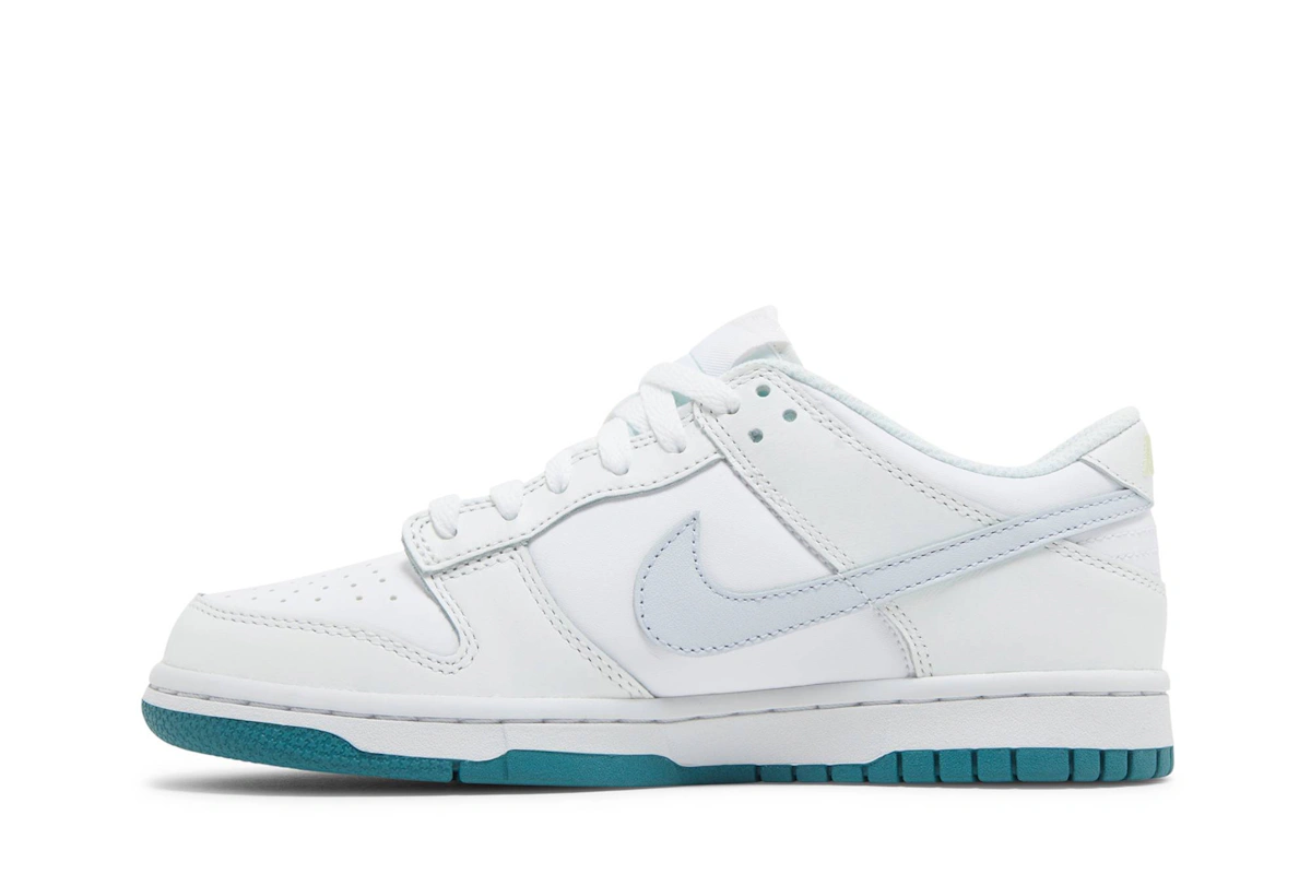 (Youth) Nike Dunk Low 'White Grey Teal' FD9911-101