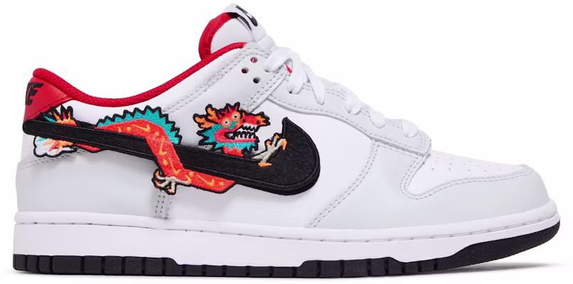 (JR) Nike Dunk Low 'Año del Dragón' FZ5528-101 Buy (JR) Nike Dunk Low 'Año del Dragón' FZ5528-101