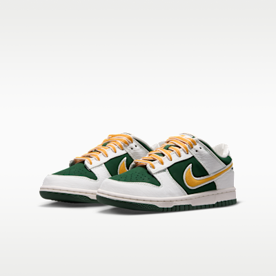 Purchase (JR) Nike Dunk Low LV8 Sail/Fir/University Red/University Gold Nederlands IV5971-100