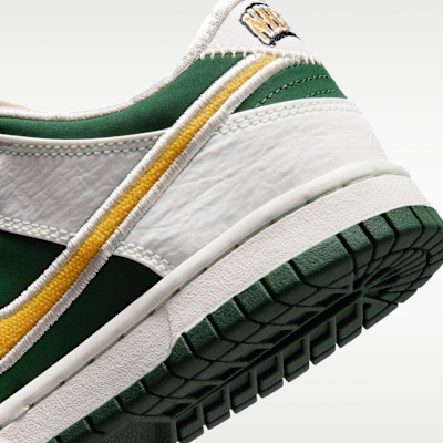 Cheap (JR) Nike Dunk Low LV8 Sail/Fir/University Red/University Gold Nederlands IV5971-100