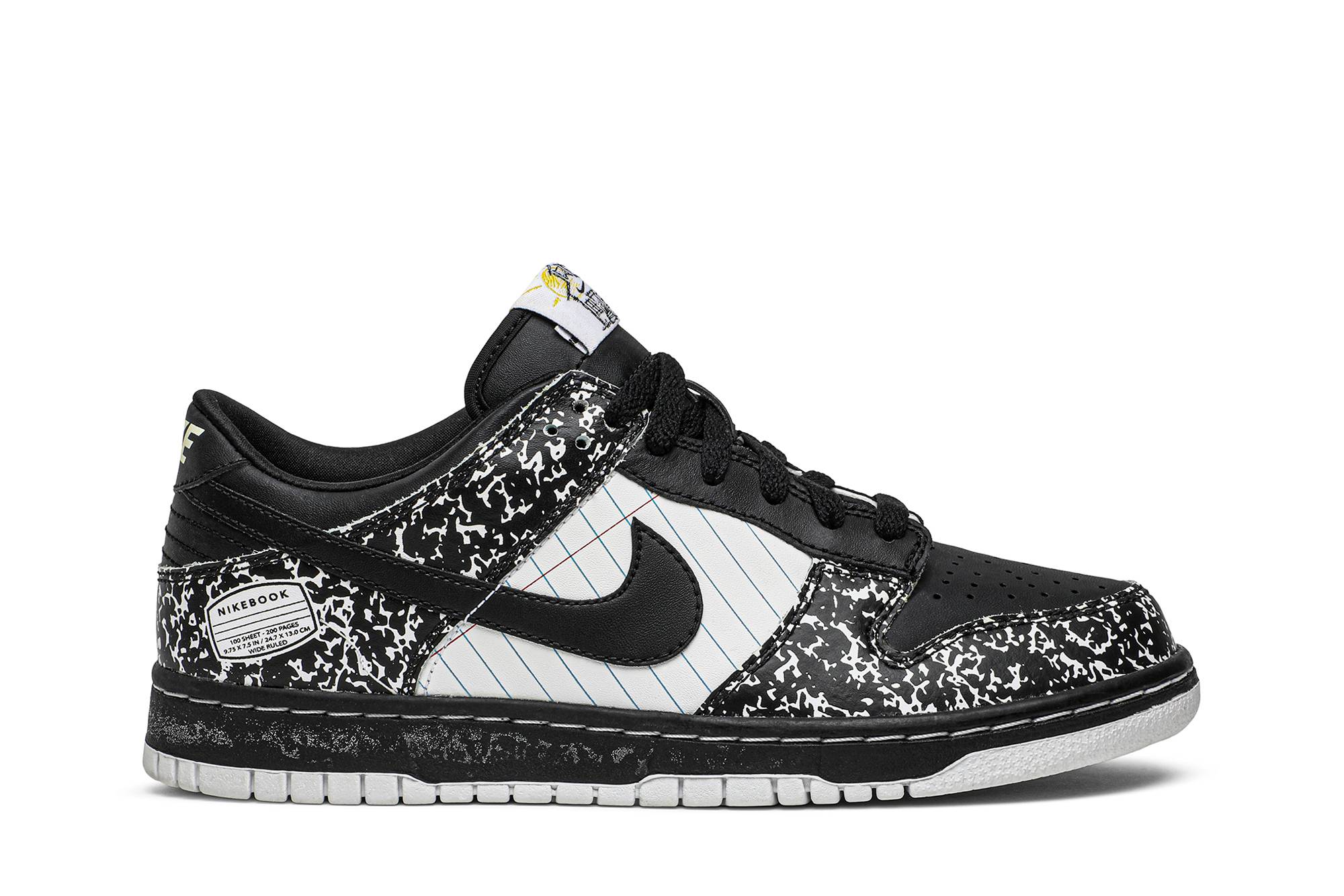 Buy Nike Dunk Low Premium "Nikebook" 記事 低筒 板鞋 GS 黑白