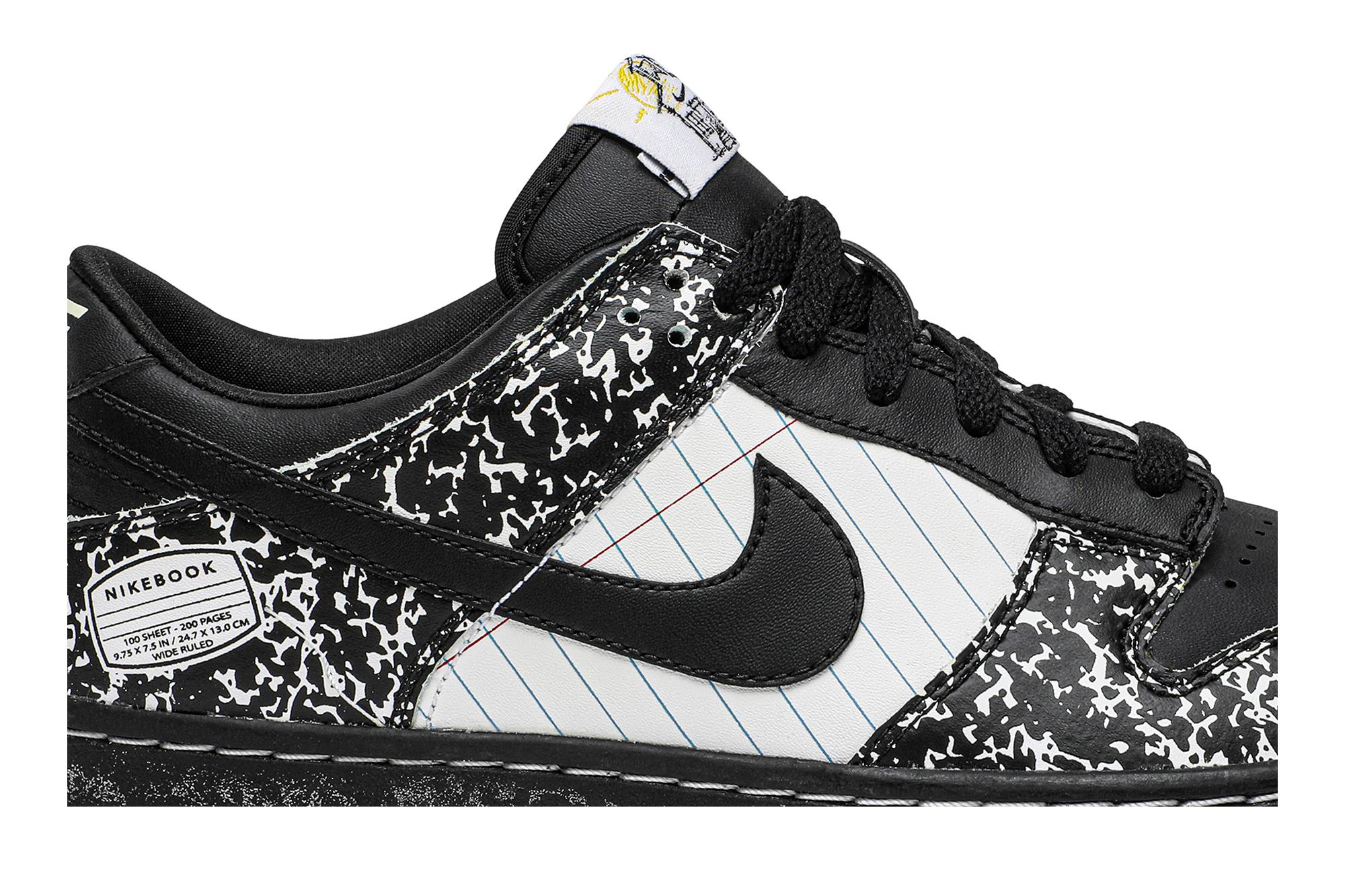 Order Nike Dunk Low Premium "Nikebook" 記事 低筒 板鞋 GS 黑白