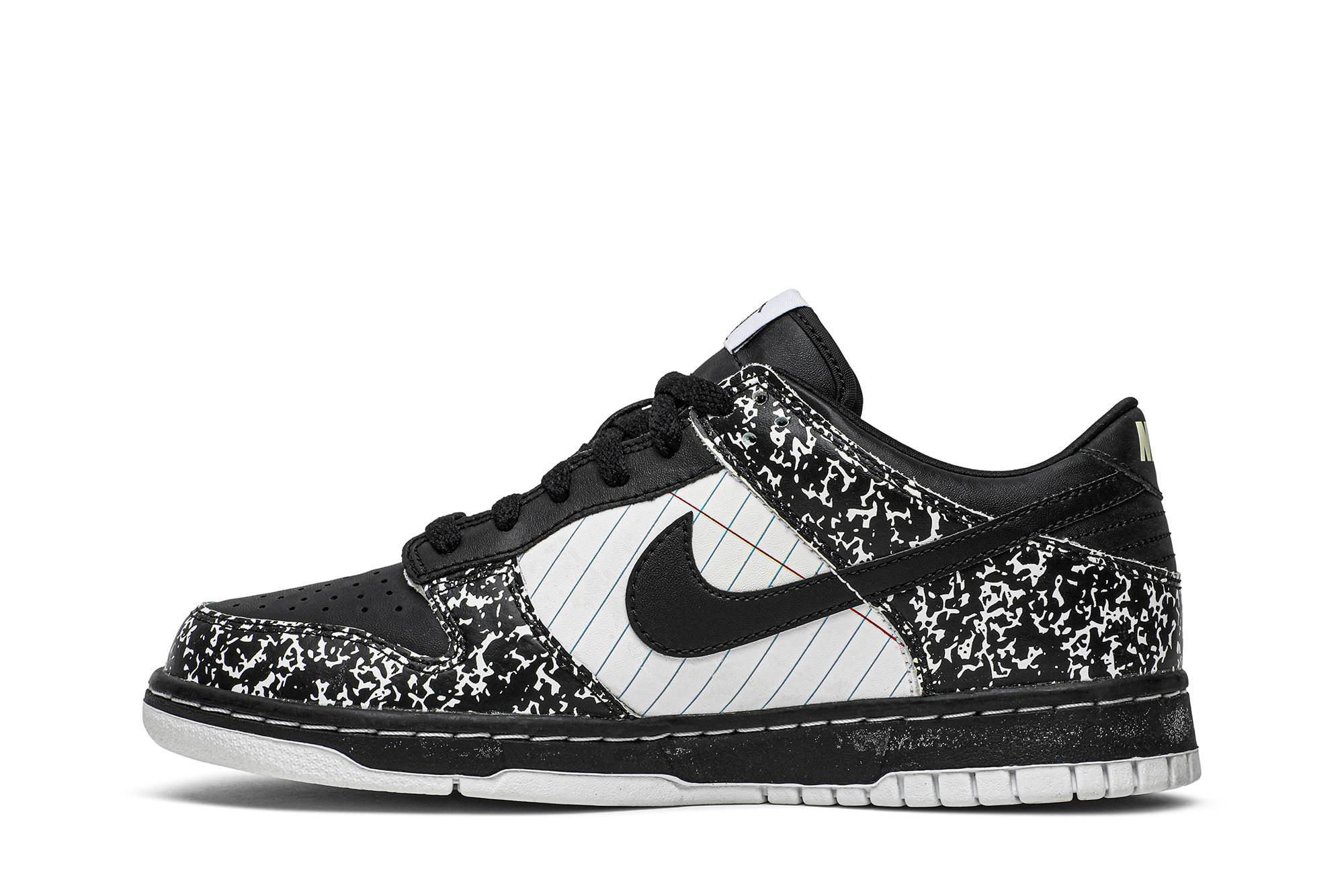 Lookbook Nike Dunk Low Premium "Nikebook" 記事 低筒 板鞋 GS 黑白