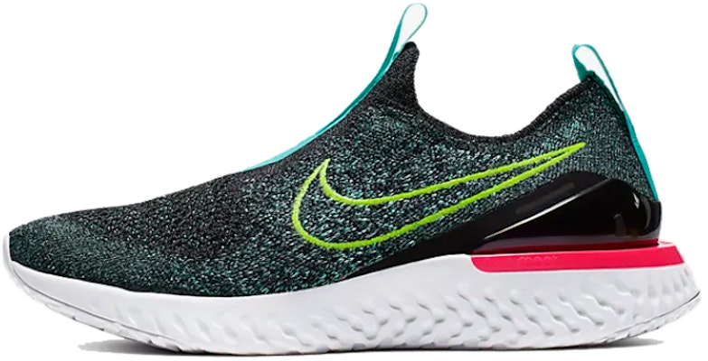 (JR) Nike Epic Phantom React Flyknit 'Hitam Hyper Jade' BV1370-073 Buy (JR) Nike Epic Phantom React Flyknit 'Hitam Hyper Jade' BV1370-073