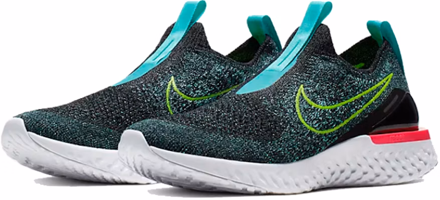 (JR) Nike Epic Phantom React Flyknit 'Hitam Hyper Jade' BV1370-073 Order (JR) Nike Epic Phantom React Flyknit 'Hitam Hyper Jade' BV1370-073