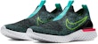 (JR) Nike Epic Phantom React Flyknit 'Hitam Hyper Jade' BV1370-073