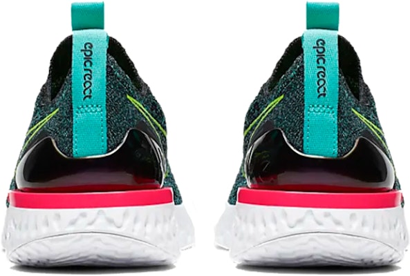 (JR) Nike Epic Phantom React Flyknit 'Hitam Hyper Jade' BV1370-073 Shop (JR) Nike Epic Phantom React Flyknit 'Hitam Hyper Jade' BV1370-073