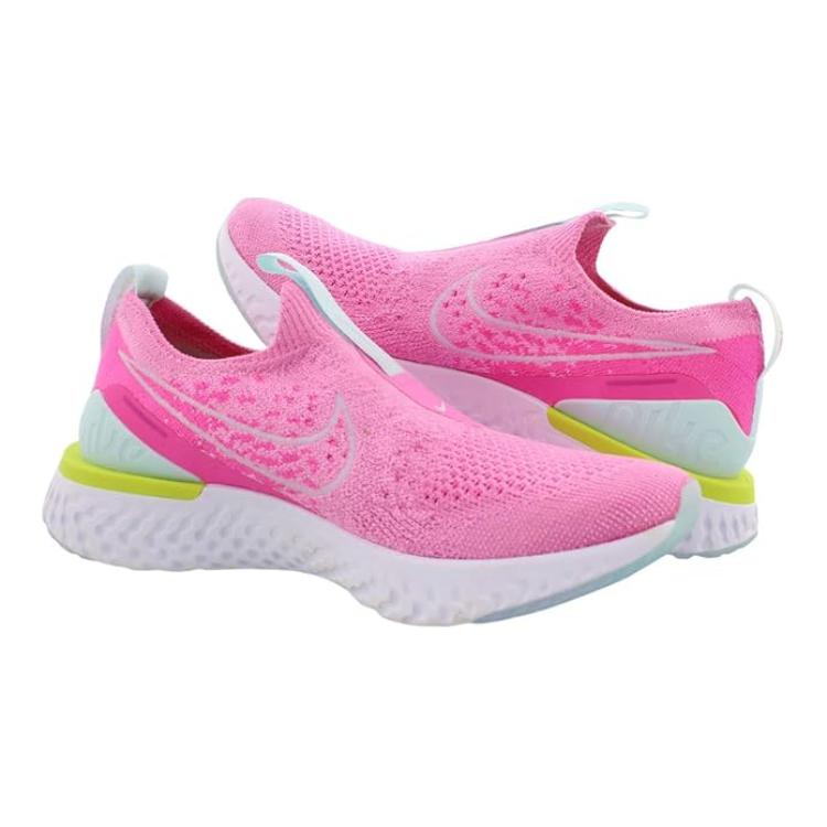 Shop (Youth) Nike Epic Phantom React Flyknit 'Psychic Pink' CJ0841-600