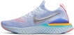 (JR) Nike Epic React Flyknit 2 'Aluminum' Lelaki/Wanita Kasut Sukan AQ3243-414