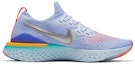 Order (JR) Nike Epic React Flyknit 2 'Aluminum' Lelaki/Wanita Kasut Sukan AQ3243-414