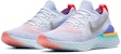 (JR) Nike Epic React Flyknit 2 'Aluminum' Lelaki/Wanita Kasut Sukan AQ3243-414