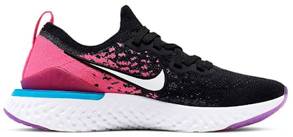 (JR) Nike Epic React Flyknit 2 'Hitam Pink Blast' AQ3243-016 Order (JR) Nike Epic React Flyknit 2 'Hitam Pink Blast' AQ3243-016