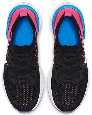 (JR) Nike Epic React Flyknit 2 'Hitam Pink Blast' AQ3243-016 Shop (JR) Nike Epic React Flyknit 2 'Hitam Pink Blast' AQ3243-016