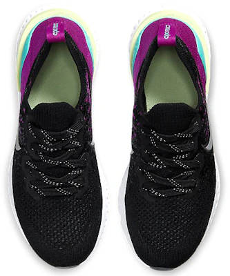 (JR) Nike Epic React Flyknit 2 ''Noir Violet Vivid Aurora'' AQ3243-008 Shop (JR) Nike Epic React Flyknit 2 ''Noir Violet Vivid Aurora'' AQ3243-008