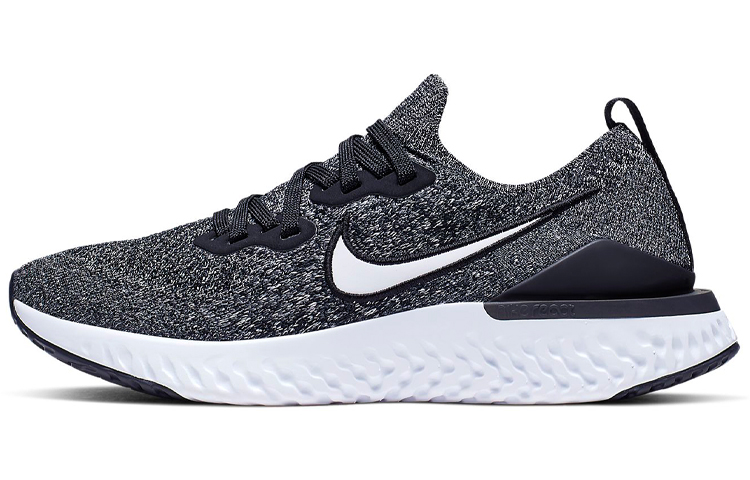 (Youth) Nike Epic React Flyknit 2 'Black White' AQ3243-001