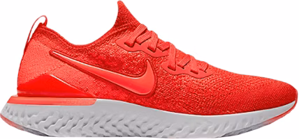 (Youth) Nike Epic React Flyknit 2 'Chili Red' AQ3243-601 (Youth) Nike Epic React Flyknit 2 'Chili Red' AQ3243-601