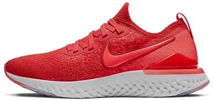 (Youth) Nike Epic React Flyknit 2 'Chili Red' AQ3243-601 (Youth) Nike Epic React Flyknit 2 'Chili Red' AQ3243-601