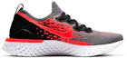 Order (JR) Nike Epic React Flyknit 2 'Abu Dingin Merah Cerah' AQ3243-014