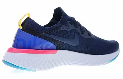 (Youth) Nike Epic React Flyknit 'College Navy' 圖 3