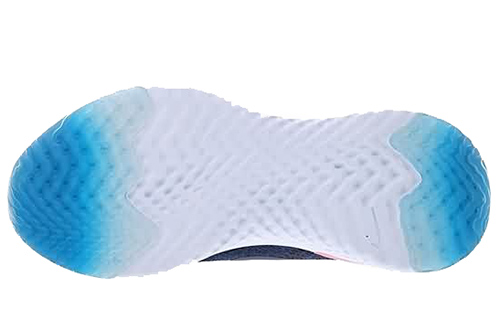 (Youth) Nike Epic React Flyknit 'College Navy' 圖 4