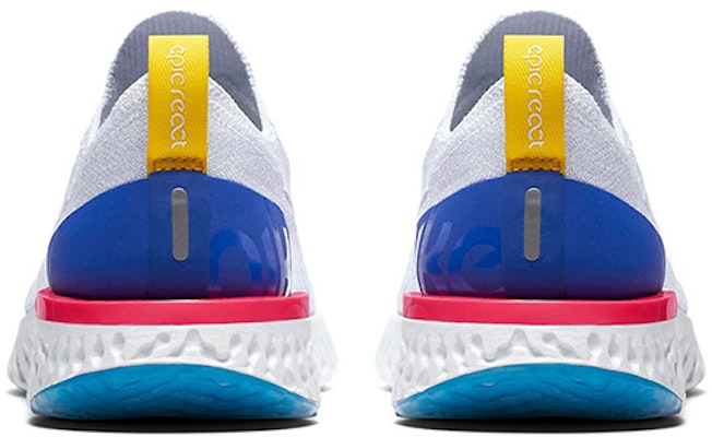 Nike Epic React Flyknit (GS) 白色 Shop Nike Epic React Flyknit (GS) 白色
