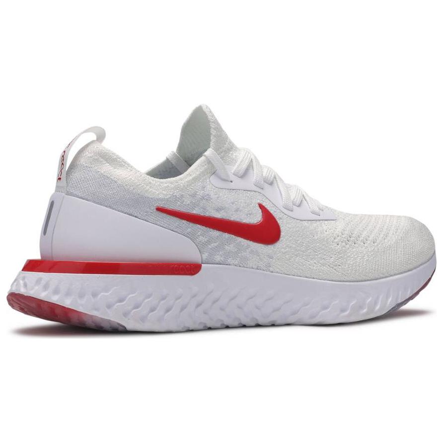Order (JR) Nike Epic React Flyknit 'Blanco Rojo Universitario' 943311-106
