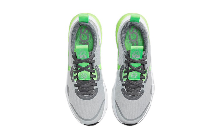 (Youth) Nike Explor Next Nature 'Light Smoke Grey Green Strike' 圖 4