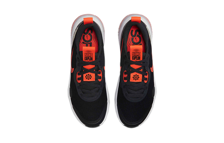 (Youth) Nike Explore Next Nature 'Black White Orange' 圖 4