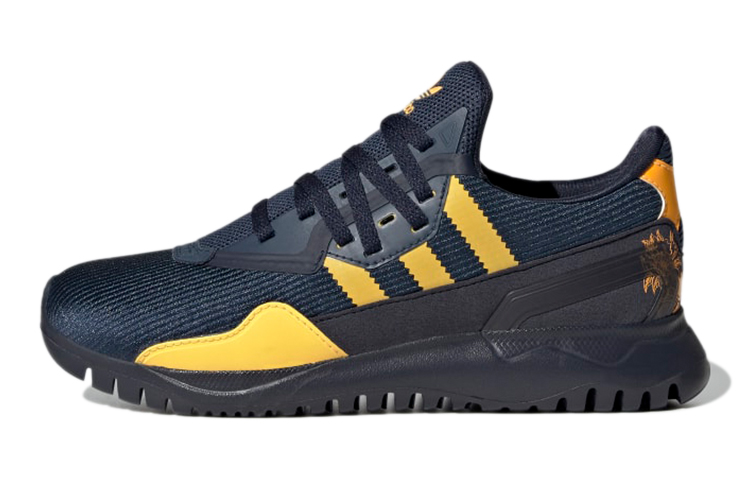 (Youth) Nike Flex J 'Crew Navy Solar Gold' GY3495