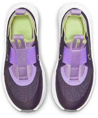 Nike Flex Plus (GS) 耐磨減震運動慢跑鞋 黑紫綠拼接 Shop Nike Flex Plus (GS) 耐磨減震運動慢跑鞋 黑紫綠拼接